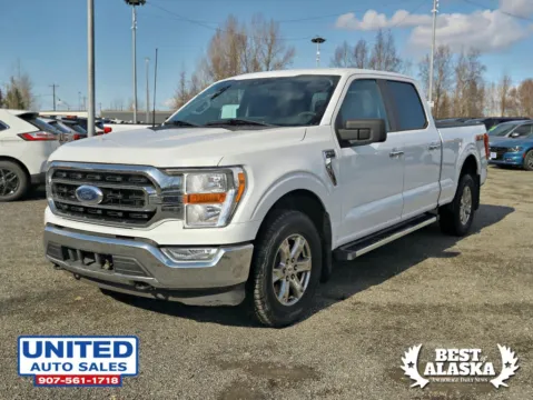 Photos of 2022 Ford F-150 SuperCrew Cab XLT Pickup 4D 6 1/2 ft for sale in Anchorage, AK at United Auto Sales