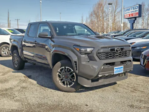 Black 2025 Toyota Tacoma Double Cab TRD Sport Pickup 4D 5 ft for sale in Anchorage, AK