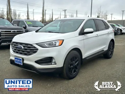 Another view of 2021 Ford Edge SEL Sport Utility 4D for sale in Anchorage, AK at United Auto Sales