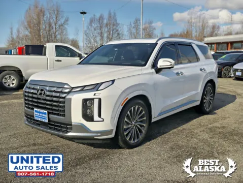 Photos of 2023 Hyundai Palisade Calligraphy Sport Utility 4D for sale in Anchorage, AK at United Auto Sales