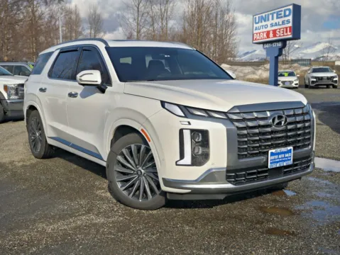 White 2023 Hyundai Palisade Calligraphy Sport Utility 4D for sale in Anchorage, AK