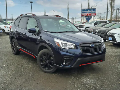 Blue 2020 Subaru Forester Sport SUV 4D for sale in Anchorage, AK