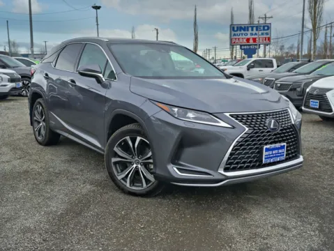 Gray 2020 Lexus RX 450h Sport Utility 4D for sale in Anchorage, AK
