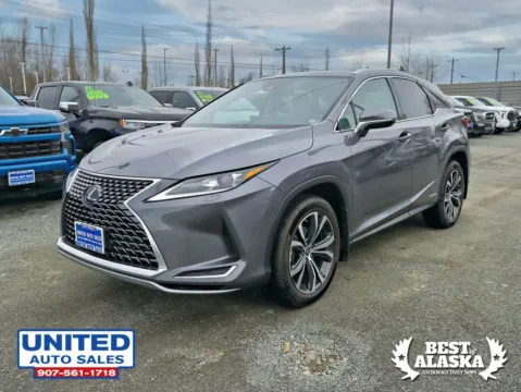 Another view of 2020 Lexus RX 450h Sport Utility 4D for sale in Anchorage, AK at United Auto Sales