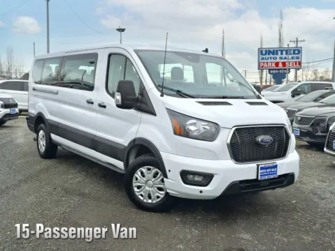 White 2024 Ford Transit 350 Passenger Van XLT w/Low Roof Van 3D for sale in Anchorage, AK