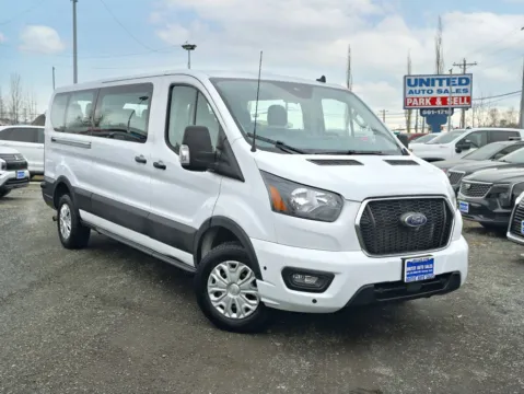 White 2024 Ford Transit 350 Passenger Van XLT w/Low Roof Van 3D for sale in Anchorage, AK
