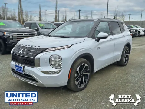 Another view of 2023 Mitsubishi Outlander PHEV SEL Sport Utility 4D for sale in Anchorage, AK at United Auto Sales