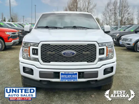 More photos of 2018 Ford F-150 SuperCrew Cab Lariat Pickup 4D 5 1/2 ft at United Auto Sales, AK