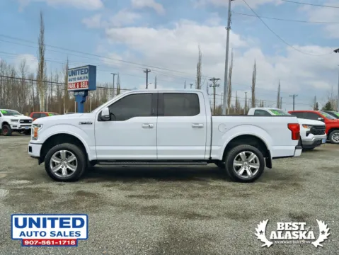 More photos of 2018 Ford F-150 SuperCrew Cab Lariat Pickup 4D 5 1/2 ft at United Auto Sales, AK