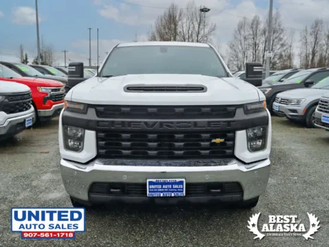 Another view of 2023 Chevrolet Silverado 2500 HD Double Cab Work Truck Pickup 4D 6 1/2 ft for sale in Anchorage, AK at United Auto Sales