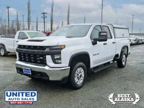 Photos of 2023 Chevrolet Silverado 2500 HD Double Cab Work Truck Pickup 4D 6 1/2 ft for sale in Anchorage, AK at United Auto Sales