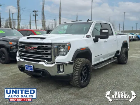 Photos of 2020 GMC Sierra 2500 HD Crew Cab SLE Pickup 4D 6 1/2 ft for sale in Anchorage, AK at United Auto Sales