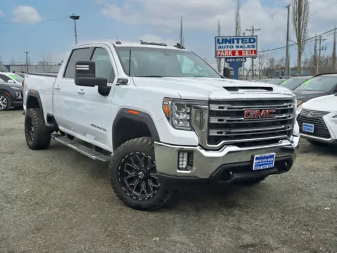 White 2020 GMC Sierra 2500 HD Crew Cab SLE Pickup 4D 6 1/2 ft for sale in Anchorage, AK
