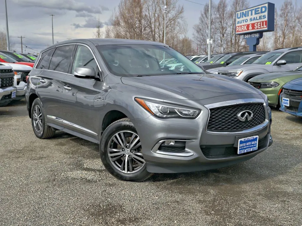 Gray 2018 INFINITI QX60 3.5 Sport Utility 4D for sale in Anchorage, AK