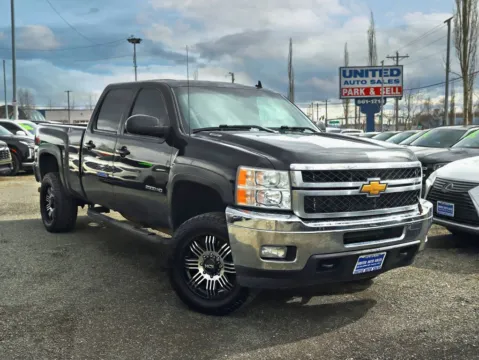 Black 2011 Chevrolet Silverado 2500 HD Crew Cab LTZ Pickup 4D 6 1/2 ft for sale in Anchorage, AK