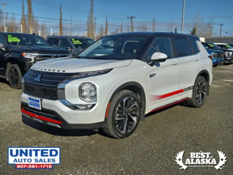 Photos of 2023 Mitsubishi Outlander PHEV RALLIART Sport Utility 4D for sale in Anchorage, AK at United Auto Sales