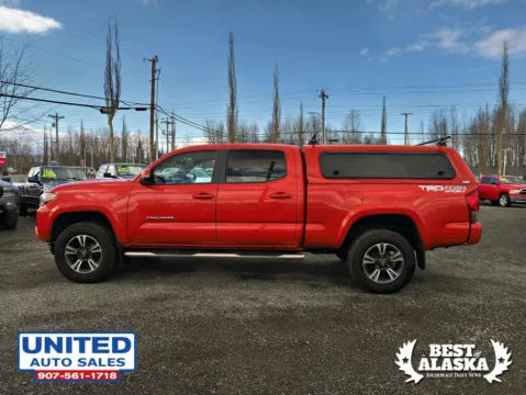 More photos of 2017 Toyota Tacoma Double Cab TRD Sport Pickup 4D 6 ft at United Auto Sales, AK