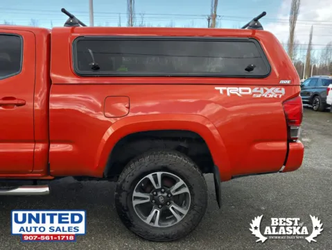 Photos of 2017 Toyota Tacoma Double Cab TRD Sport Pickup 4D 6 ft for sale in Anchorage, AK at United Auto Sales