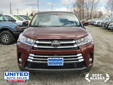 Another view of 2018 Toyota Highlander Limited Platinum Sport Utility 4D for sale in Anchorage, AK at United Auto Sales