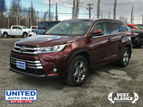Photos of 2018 Toyota Highlander Limited Platinum Sport Utility 4D for sale in Anchorage, AK at United Auto Sales