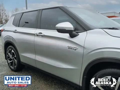 More photos of 2023 Mitsubishi Outlander PHEV SE Sport Utility 4D at United Auto Sales, AK