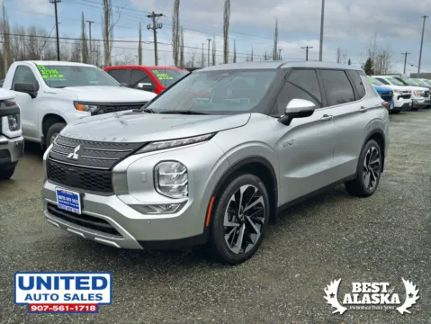 Another view of 2023 Mitsubishi Outlander PHEV SE Sport Utility 4D for sale in Anchorage, AK at United Auto Sales