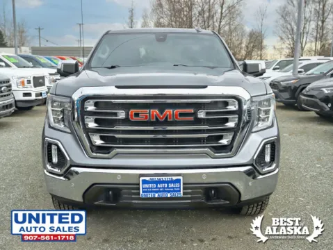 Another view of 2019 GMC Sierra 1500 Crew Cab SLT Pickup 4D 6 1/2 ft for sale in Anchorage, AK at United Auto Sales