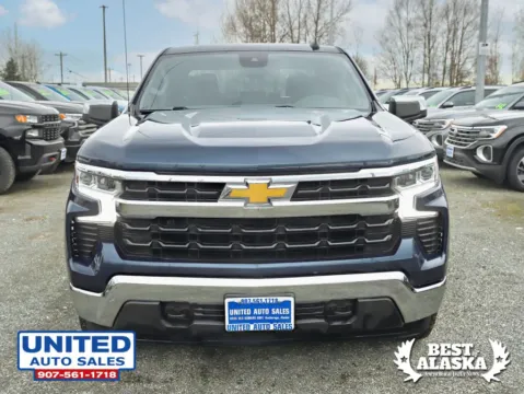 Photos of 2022 Chevrolet Silverado 1500 Crew Cab LT Pickup 4D 6 1/2 ft for sale in Anchorage, AK at United Auto Sales