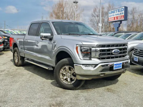Silver 2022 Ford F-150 SuperCrew Cab Lariat Pickup 4D 6 1/2 ft for sale in Anchorage, AK