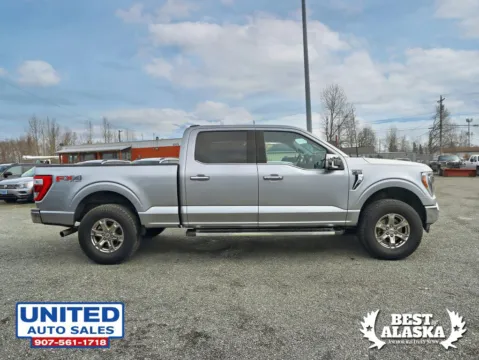 More photos of 2022 Ford F-150 SuperCrew Cab Lariat Pickup 4D 6 1/2 ft at United Auto Sales, AK