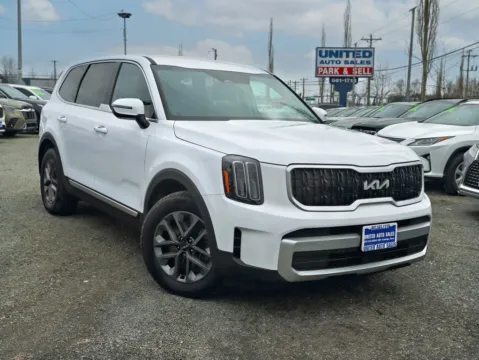 White 2024 Kia Telluride LX Sport Utility 4D for sale in Anchorage, AK