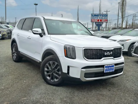 White 2024 Kia Telluride LX Sport Utility 4D for sale in Anchorage, AK