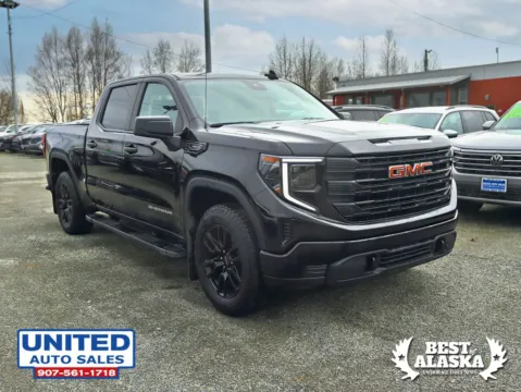 More photos of 2025 GMC Sierra 1500 Crew Cab Pro Pickup 4D 5 3/4 ft at United Auto Sales, AK
