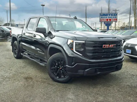 Black 2025 GMC Sierra 1500 Crew Cab Pro Pickup 4D 5 3/4 ft for sale in Anchorage, AK