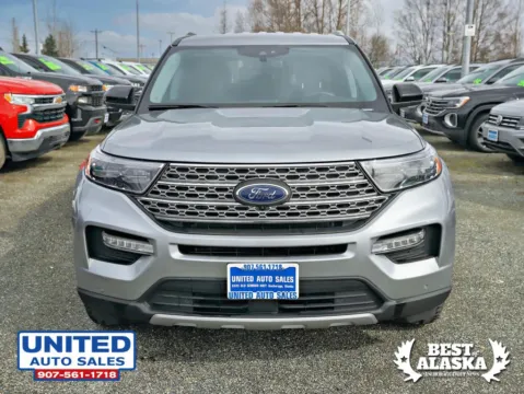 Photos of 2023 Ford Explorer Limited Sport Utility 4D for sale in Anchorage, AK at United Auto Sales
