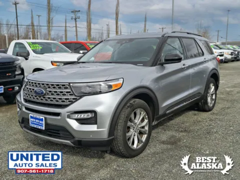 Another view of 2023 Ford Explorer Limited Sport Utility 4D for sale in Anchorage, AK at United Auto Sales
