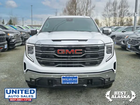 Another view of 2024 GMC Sierra 1500 Crew Cab SLT Pickup 4D 5 3/4 ft for sale in Anchorage, AK at United Auto Sales