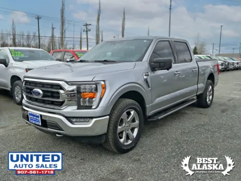 Another view of 2021 Ford F-150 SuperCrew Cab XLT Pickup 4D 6 1/2 ft for sale in Anchorage, AK at United Auto Sales