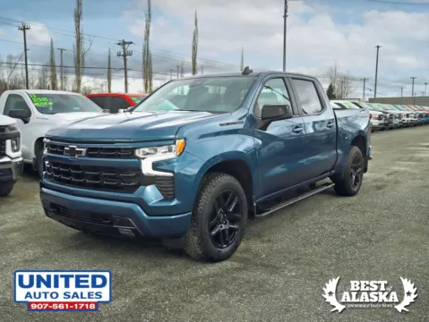 Photos of 2024 Chevrolet Silverado 1500 Crew Cab RST Pickup 4D 5 3/4 ft for sale in Anchorage, AK at United Auto Sales
