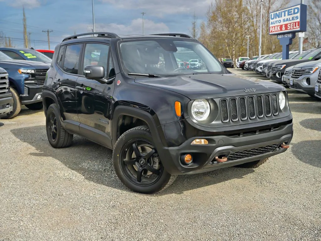 Black 2015 Jeep Renegade Trailhawk Sport Utility 4D for sale in Anchorage, AK