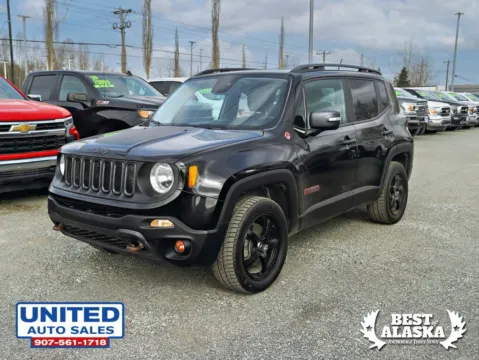 Photos of 2015 Jeep Renegade Trailhawk Sport Utility 4D for sale in Anchorage, AK at United Auto Sales