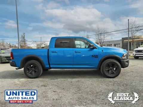 More photos of 2021 Ram 1500 Classic Crew Cab Warlock Pickup 4D 5 1/2 ft at United Auto Sales, AK