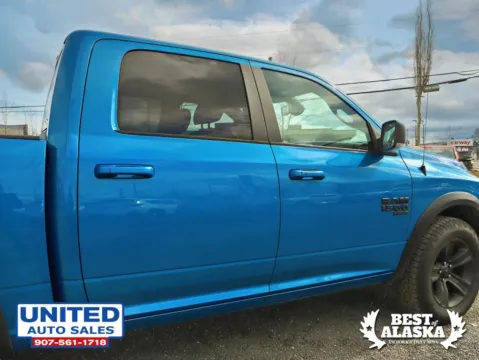 More photos of 2021 Ram 1500 Classic Crew Cab Warlock Pickup 4D 5 1/2 ft at United Auto Sales, AK