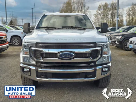 Photos of 2021 Ford F350 Super Duty Crew Cab XLT Pickup 4D 8 ft for sale in Anchorage, AK at United Auto Sales