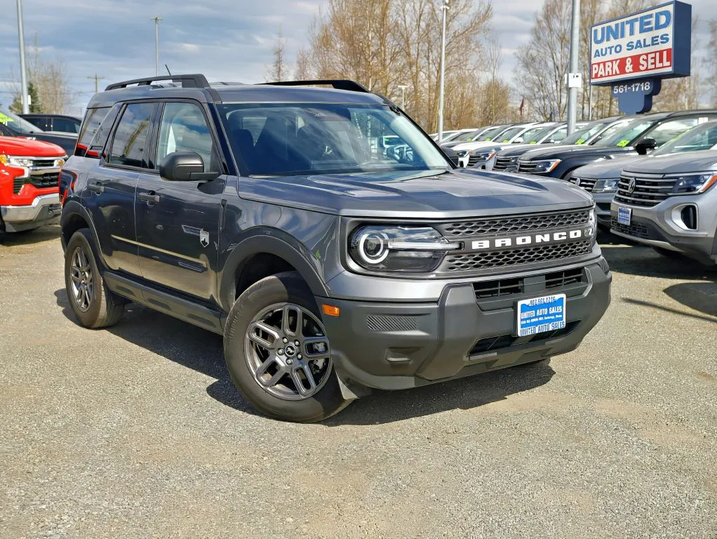 Gray 2025 Ford Bronco Sport Big Bend Sport Utility 4D for sale in Anchorage, AK