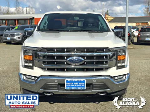 Another view of 2021 Ford F-150 SuperCrew Cab Lariat Pickup 4D 6 1/2 ft for sale in Anchorage, AK at United Auto Sales
