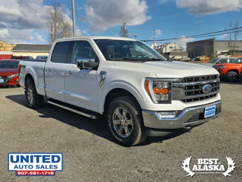 More photos of 2021 Ford F-150 SuperCrew Cab Lariat Pickup 4D 6 1/2 ft at United Auto Sales, AK