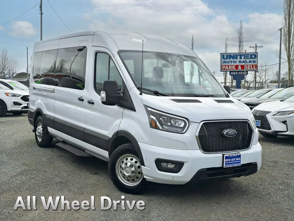 2023 Ford Transit 350 XLT Med Roof Sliding Pass. 148 AWD's photo