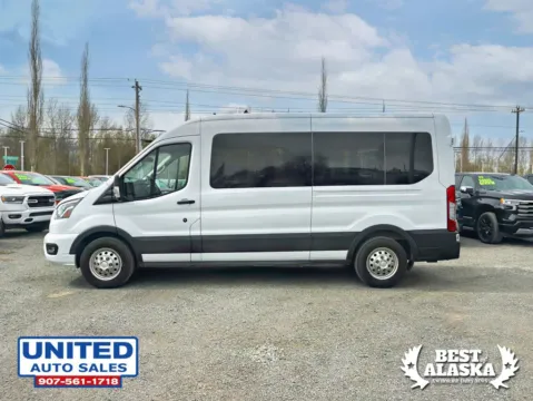 More photos of 2023 Ford Transit 350 Passenger Van XLT w/Medium Roof Van 3D at United Auto Sales, AK
