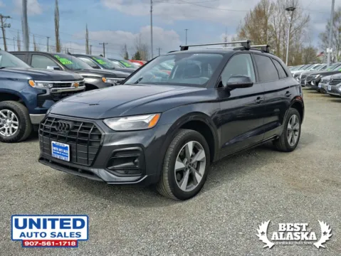 Photos of 2024 Audi Q5 40 TFSI Premium Plus Sport Utility 4D for sale in Anchorage, AK at United Auto Sales